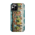 Load image into Gallery viewer, Tough Phone Cases - Typical houses illustration2