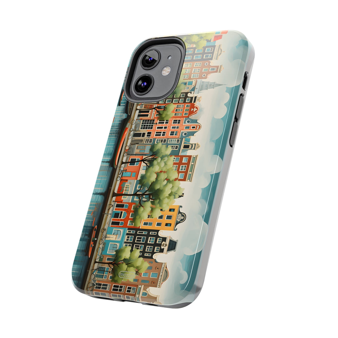 Tough Phone Cases - Typical houses illustration2