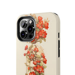 Load image into Gallery viewer, Tough Phone Cases - Birth Flower May - Hawthorn