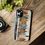 Load image into Gallery viewer, Tough Phone Cases - Typical houses illustration