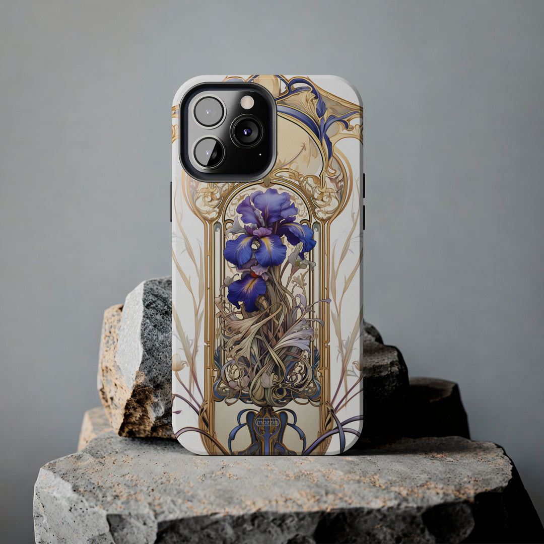 Tough Phone Cases - Birth Flower Feb. - Iris