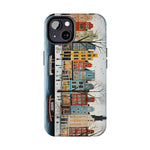 Load image into Gallery viewer, Tough Phone Cases - Typical houses illustration