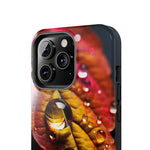 Load image into Gallery viewer, Tough Phone Cases - Water drops on Leaf