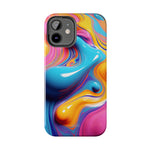 Load image into Gallery viewer, Tough Phone Cases - Abstract Color Wave