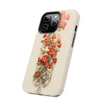 Load image into Gallery viewer, Tough Phone Cases - Birth Flower May - Hawthorn