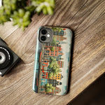 Load image into Gallery viewer, Tough Phone Cases - Typical houses illustration2
