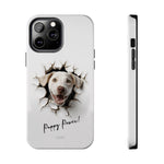 Load image into Gallery viewer, Tough Phone Cases - Labrador Retriever in Wall Hole