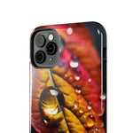 Load image into Gallery viewer, Tough Phone Cases - Water drops on Leaf
