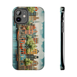 Load image into Gallery viewer, Tough Phone Cases - Typical houses illustration2