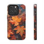 Load image into Gallery viewer, Tough Phone Cases - Autumn Maple Leaves