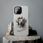 Load image into Gallery viewer, Tough Phone Cases - Labrador Retriever in Wall Hole