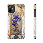 Load image into Gallery viewer, Tough Phone Cases - Birth Flower Feb. - Iris