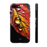 Load image into Gallery viewer, Tough Phone Cases - Water drops on Leaf