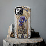 Load image into Gallery viewer, Tough Phone Cases - Birth Flower Feb. - Iris