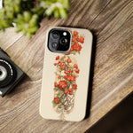 Load image into Gallery viewer, Tough Phone Cases - Birth Flower May - Hawthorn