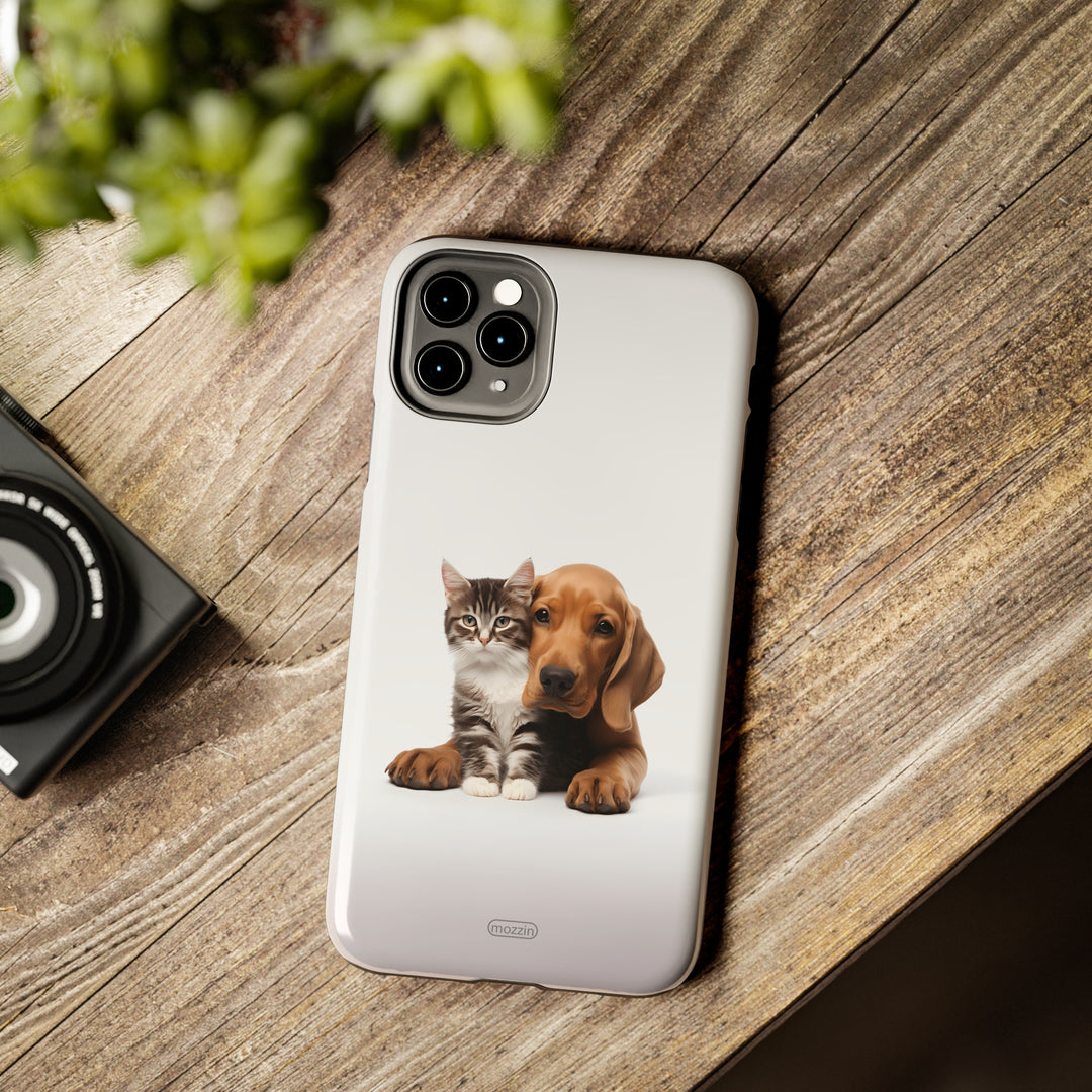 Tough Phone Cases - Cat and Dog 6