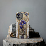 Load image into Gallery viewer, Tough Phone Cases - Birth Flower Feb. - Iris