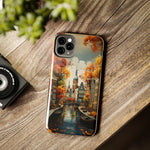 Load image into Gallery viewer, Tough Phone Cases - Town in automn