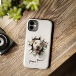 Load image into Gallery viewer, Tough Phone Cases - Labrador Retriever in Wall Hole