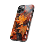 Load image into Gallery viewer, Tough Phone Cases - Autumn Maple Leaves