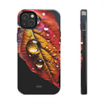 Load image into Gallery viewer, Tough Phone Cases - Water drops on Leaf