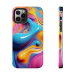 Load image into Gallery viewer, Tough Phone Cases - Abstract Color Wave