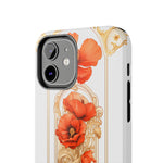 Load image into Gallery viewer, Tough Phone Cases - Birth Flower Aug. - Poppy