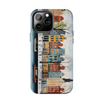 Load image into Gallery viewer, Tough Phone Cases - Typical houses illustration