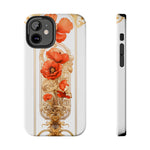 Load image into Gallery viewer, Tough Phone Cases - Birth Flower Aug. - Poppy