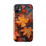 Load image into Gallery viewer, Tough Phone Cases - Autumn Maple Leaves