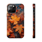 Load image into Gallery viewer, Tough Phone Cases - Autumn Maple Leaves
