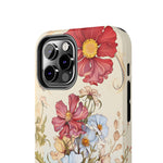 Load image into Gallery viewer, Tough Phone Cases - Birth Flower Oct. - Cosmos
