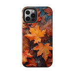 Load image into Gallery viewer, Tough Phone Cases - Autumn Maple Leaves