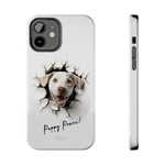 Load image into Gallery viewer, Tough Phone Cases - Labrador Retriever in Wall Hole