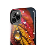 Load image into Gallery viewer, Tough Phone Cases - Water drops on Leaf