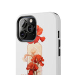 Load image into Gallery viewer, Tough Phone Cases - Birth Flower January - Carnation