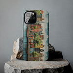 Load image into Gallery viewer, Tough Phone Cases - Typical houses illustration2