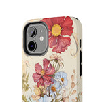 Load image into Gallery viewer, Tough Phone Cases - Birth Flower Oct. - Cosmos
