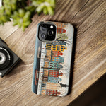 Load image into Gallery viewer, Tough Phone Cases - Typical houses illustration