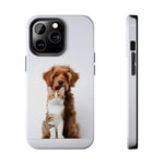 Load image into Gallery viewer, Tough Phone Cases - Cat and Dog
