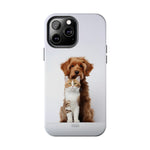 Load image into Gallery viewer, Tough Phone Cases - Cat and Dog