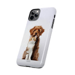 Load image into Gallery viewer, Tough Phone Cases - Cat and Dog