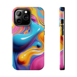 Load image into Gallery viewer, Tough Phone Cases - Abstract Color Wave