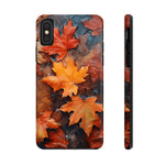 Load image into Gallery viewer, Tough Phone Cases - Autumn Maple Leaves