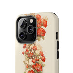Load image into Gallery viewer, Tough Phone Cases - Birth Flower May - Hawthorn