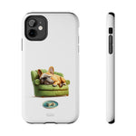 Load image into Gallery viewer, Tough Phone Cases - French Bulldog Nap