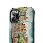 Load image into Gallery viewer, Tough Phone Cases - Typical houses illustration2