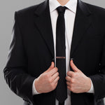 Load image into Gallery viewer, Wooden Tie Clip - Custom Initial Inlaid