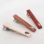 Load image into Gallery viewer, Wooden Tie Clip - Cameleon