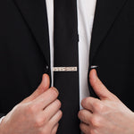 Load image into Gallery viewer, Wooden Tie Clip - Spring plants